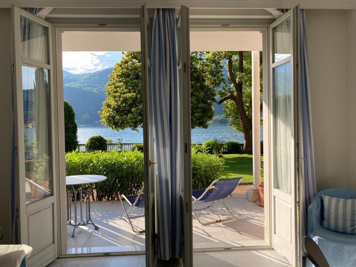 Ville Lago Lugano Porto Ceresio Eksteriør billede