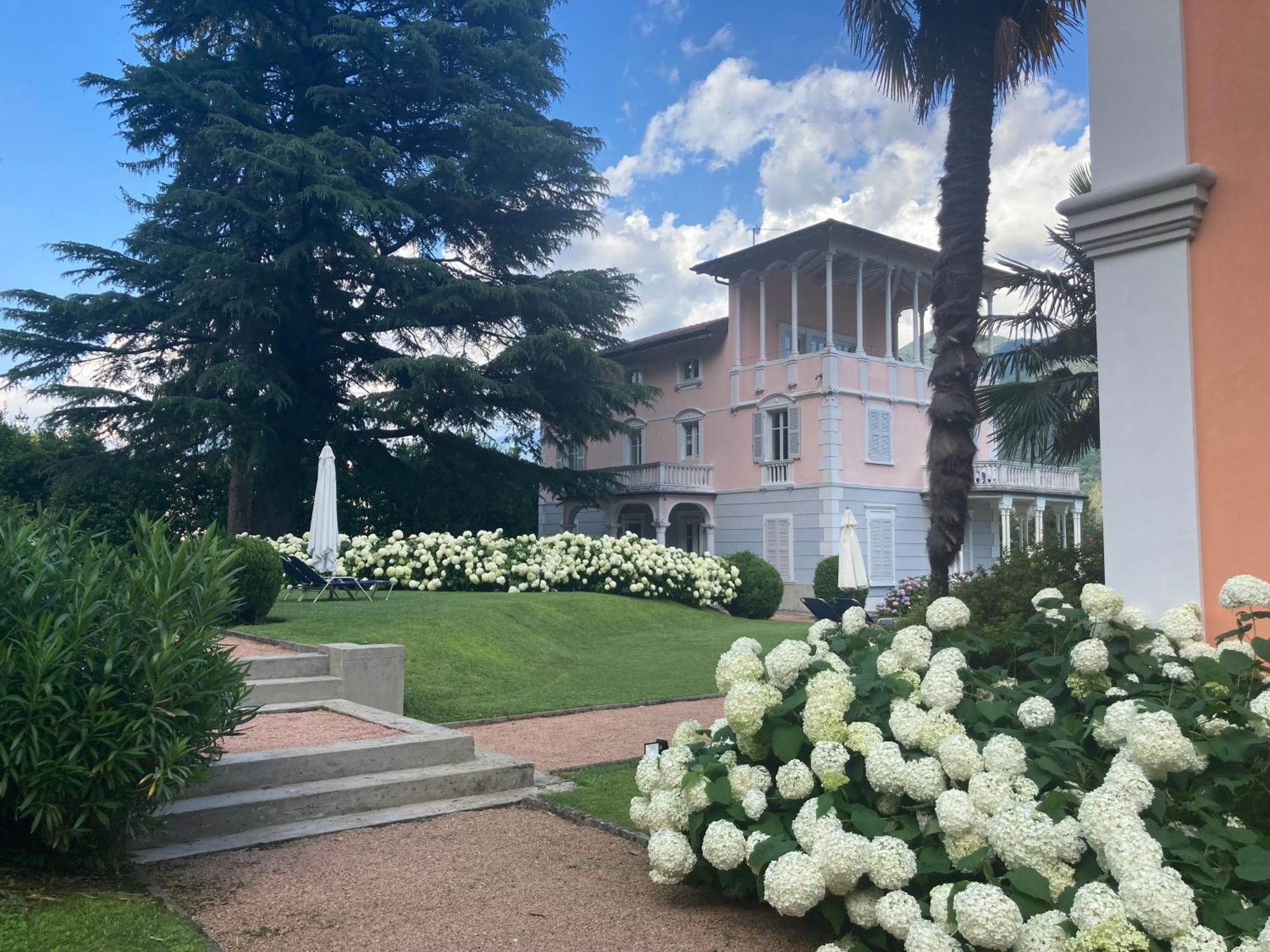 Ville Lago Lugano Porto Ceresio Eksteriør billede