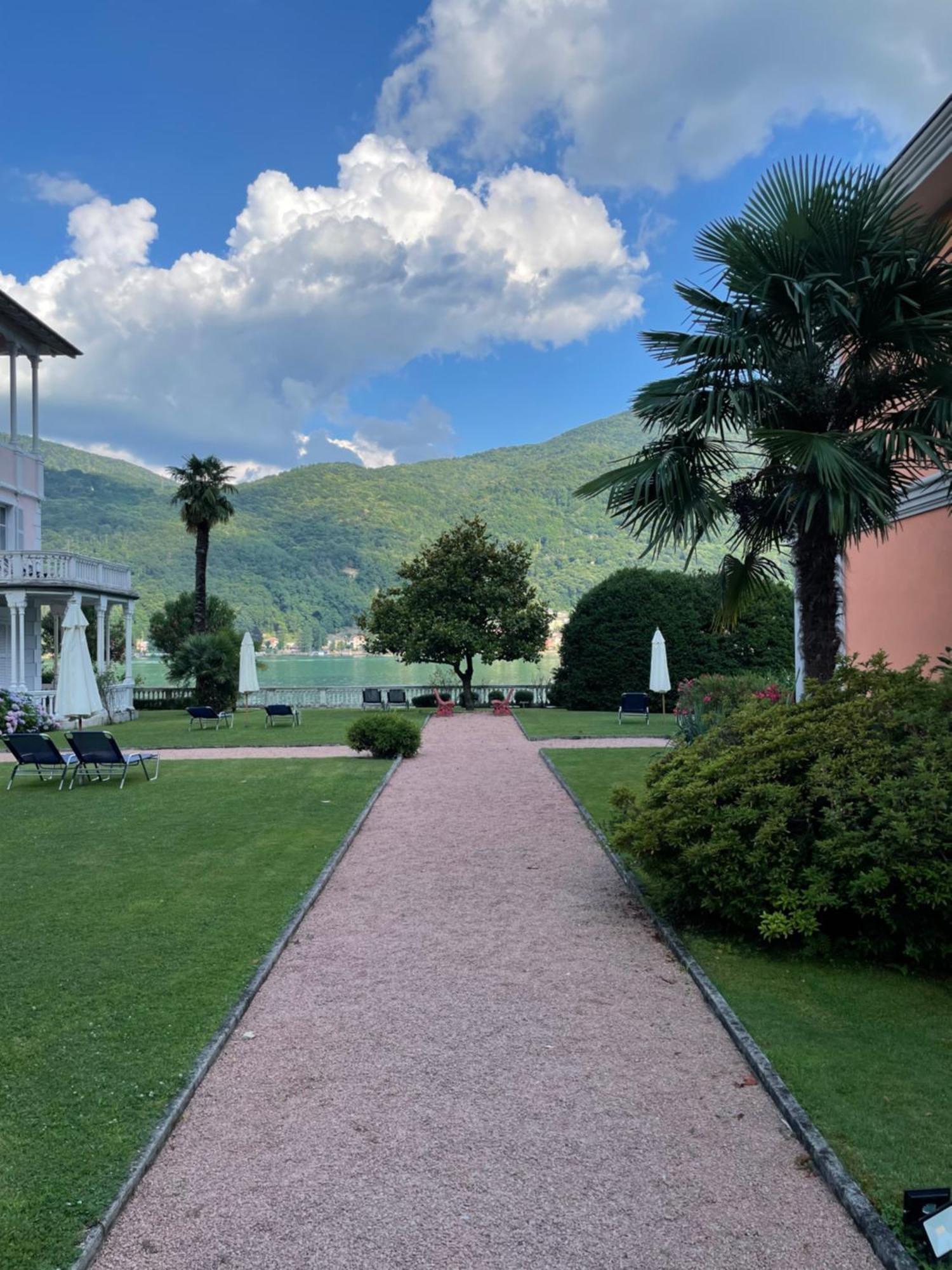Ville Lago Lugano Porto Ceresio Eksteriør billede
